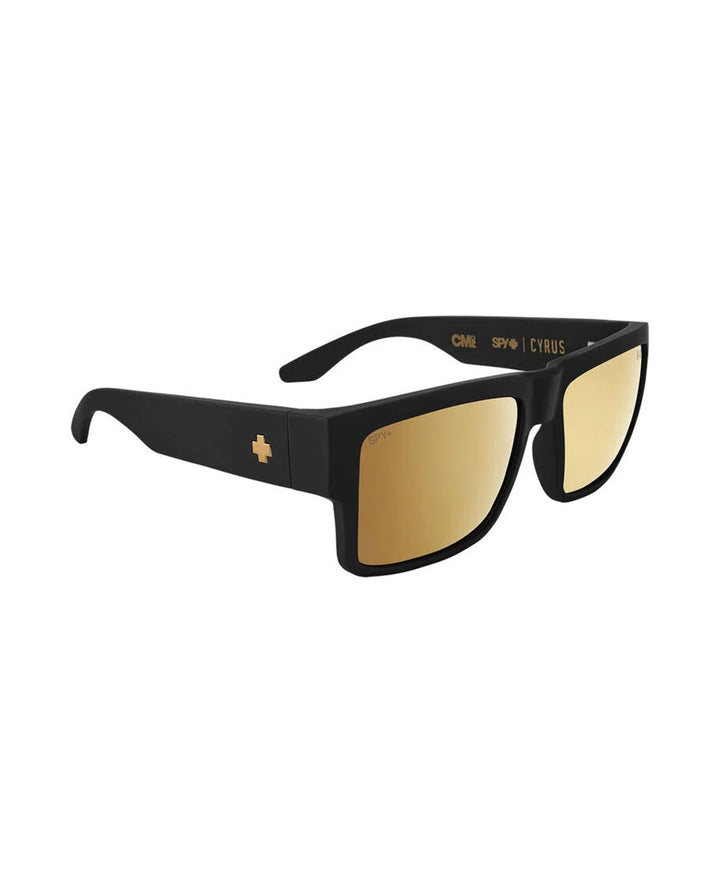 SPY Sunglass Cyrus Club Midnite - Soft Matte Black