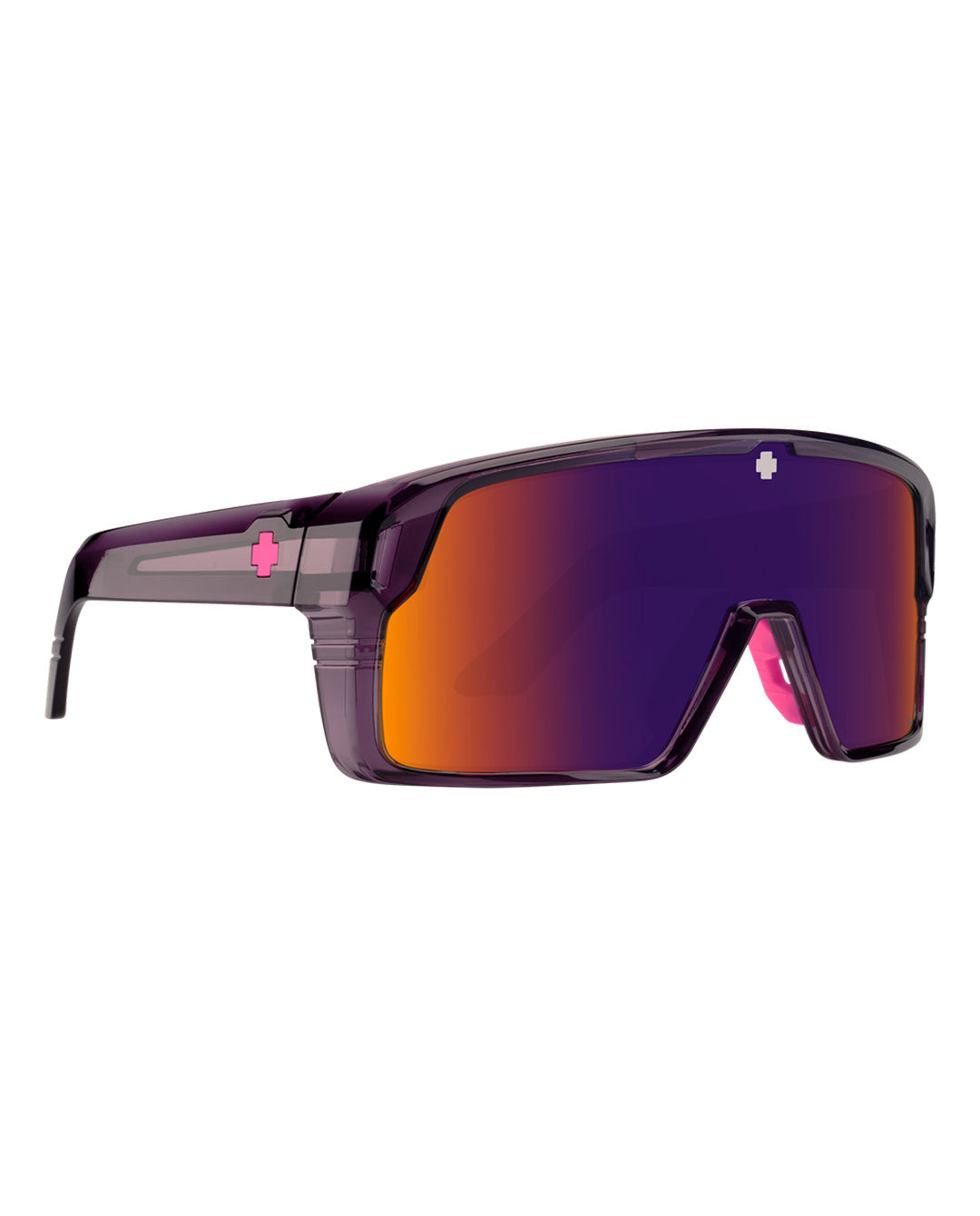 SPY Sunglass Monolith - Translucent Dark Purple