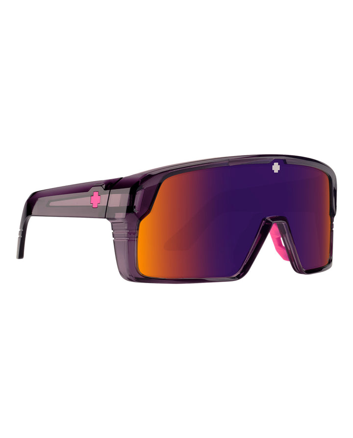 SPY Sunglass Monolith - Translucent Dark Purple