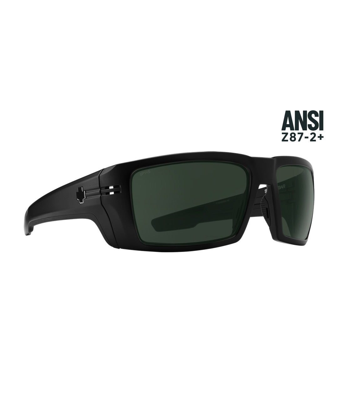Lens Ansi Certified Sunglasses SPY Sunglasses Rebar ANSI Matte