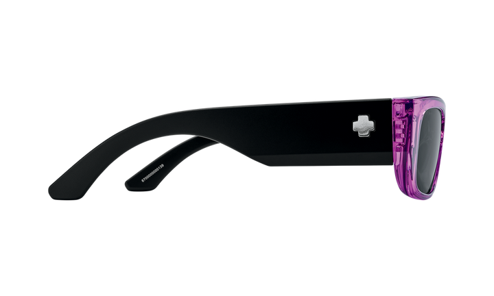 SPY Sunglass Genre - Trans Magenta Matte Black