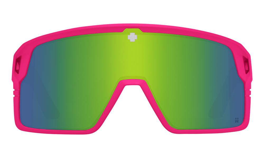 SPY Sunglass Monolith - Matte Neon Pink