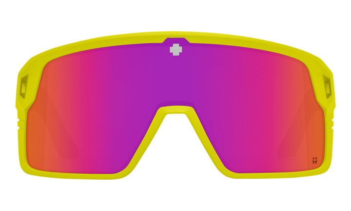 SPY Sunglass Monolith - Matte Neon Yellow