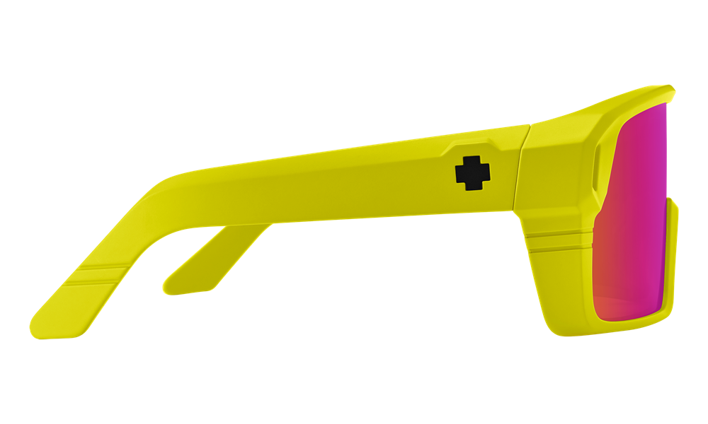 SPY Sunglass Monolith - Matte Neon Yellow