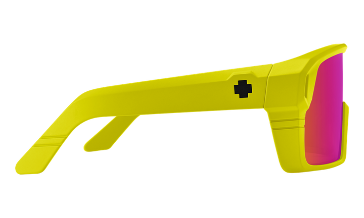 SPY Sunglass Monolith - Matte Neon Yellow