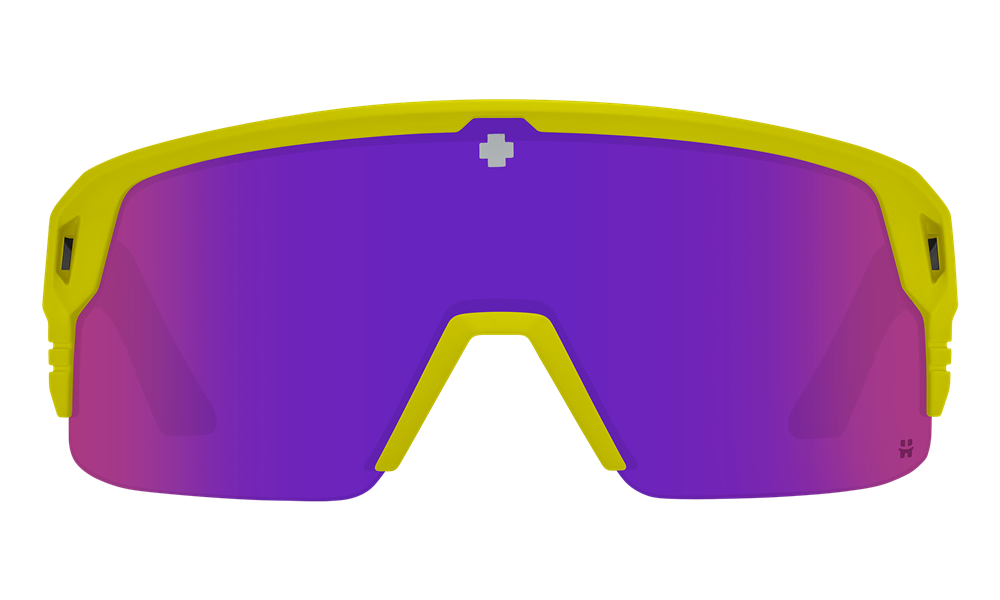 SPY Sunglass Monolith 5050 - Matte Neon Yellow