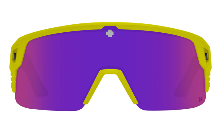 SPY Sunglass Monolith 5050 - Matte Neon Yellow