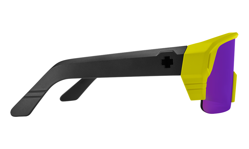 SPY Sunglass Monolith 5050 - Matte Neon Yellow