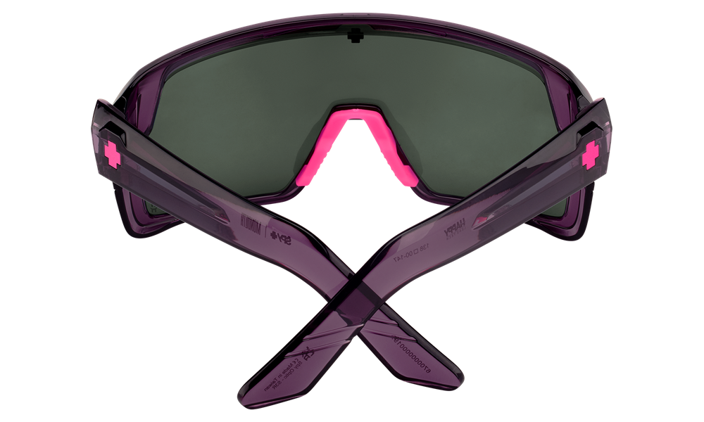 SPY Sunglass Monolith - Translucent Dark Purple