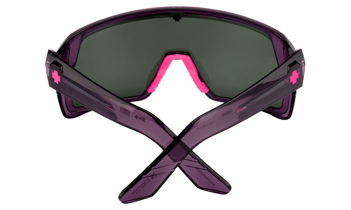 SPY Sunglass Monolith - Translucent Dark Purple