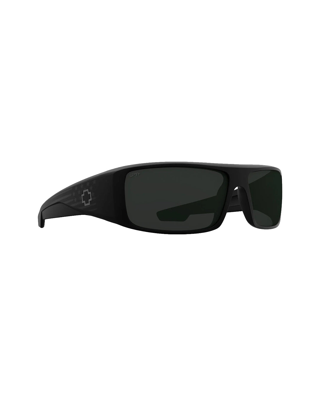 SPY Sunglass Logan - Matte Black / Gloss Flag