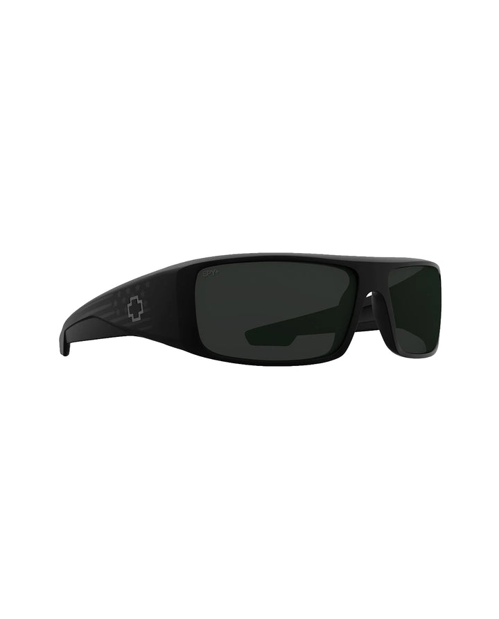 SPY Sunglass Logan - Matte Black / Gloss Flag
