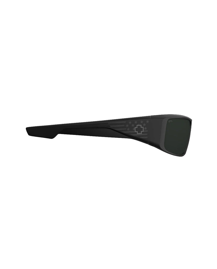 SPY Sunglass Logan - Matte Black / Gloss Flag