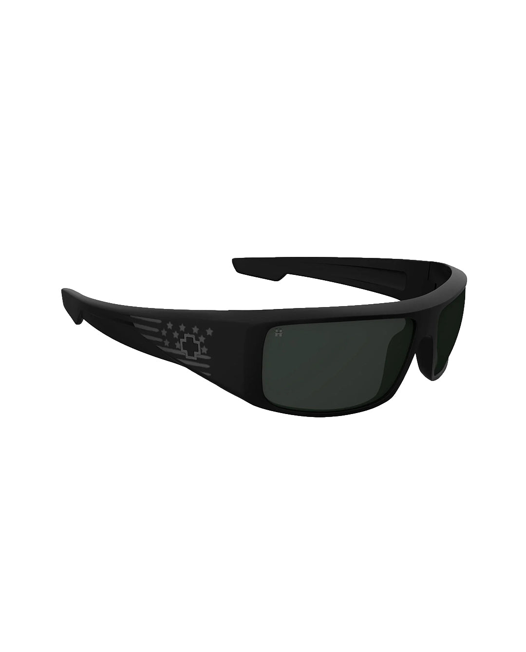 SPY Sunglass Logan - Matte Black / Gloss Flag