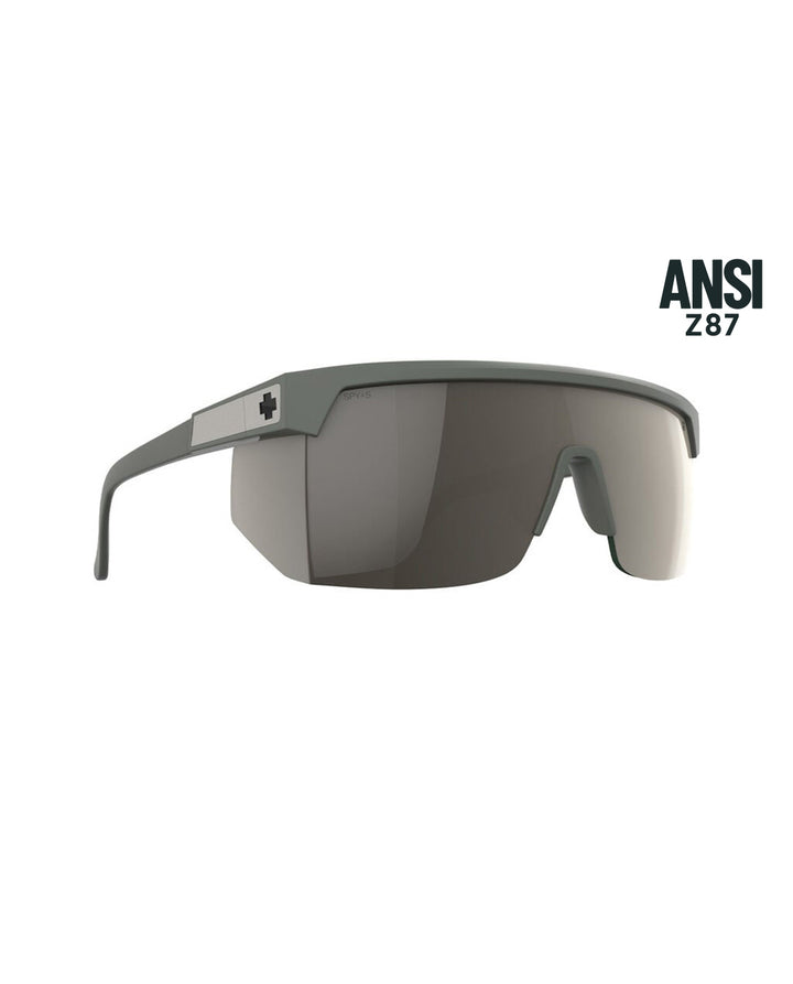 SPY Sunglass Super Flynn ANSI - Matte Olive Green